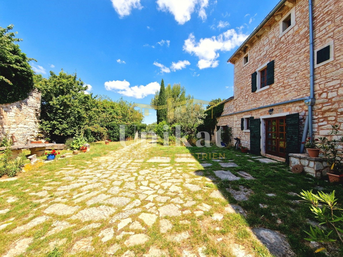 Avtentično posestvo s kamnito hišo in velikim zemljiščem